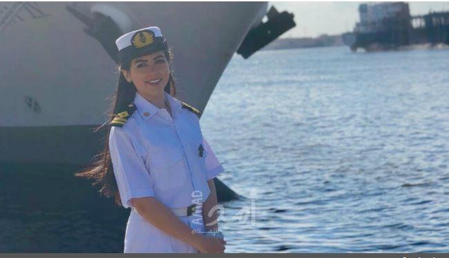 مروة السلحدار ترد على شائعة قيادتها للسفينة التي جنحت بقناة السويس