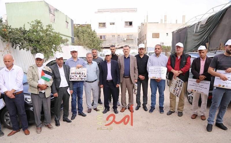 قلقيلية: وقفة تضامنية مع الأسيرات والأسرى في سجون الاحتلال