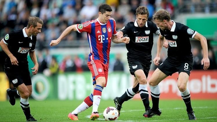 بالفيديو .. بايرن ميونيخ يكتسح \"مونستر\" برباعية في كأس ألمانيا