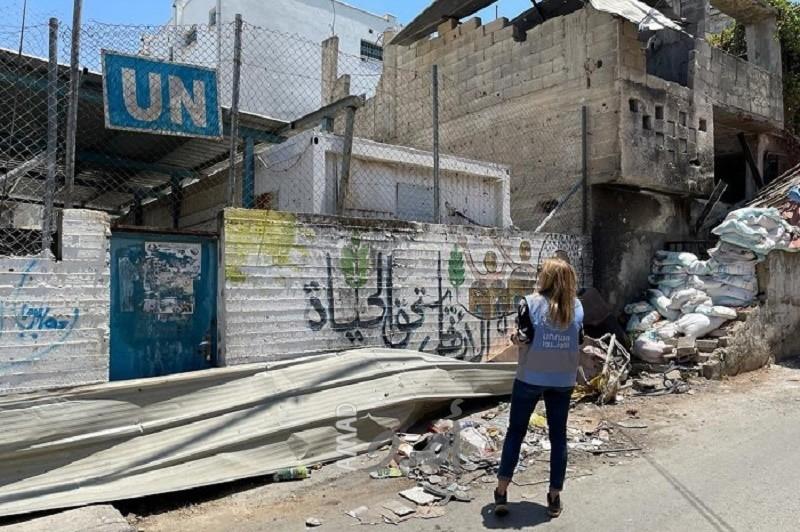 نائب المفوض العام للأونروا تدعو إلى توفير تمويل عاجل لإعادة الخدمات في مخيم جنين