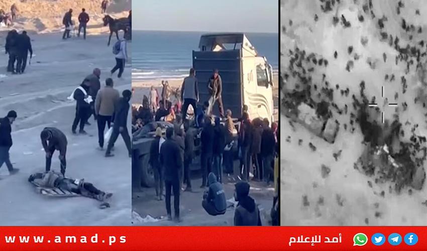 نيويورك تايمز: إسرائيل نظمت قافلة مساعدات ثم استهدفتها على الطريق الساحلي في غزة