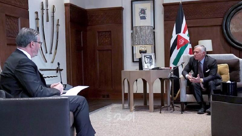 الملك عبدالله: لا استقرار ولا سلام دون حل عادل وشامل للقضية الفلسطينية