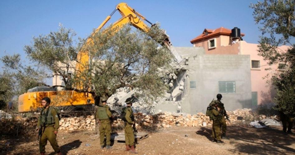 جيش الاحتلال يخطر بهدم منزل في حوارة
