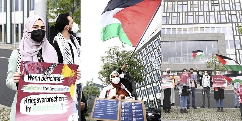 برلين: وقفة لإدانة "انحياز" الإعلام الألماني لإسرائيل