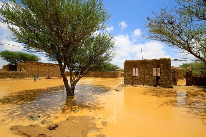 مصرع (10) أشخاص وتدمير ثلاثة آلاف منزل في سيول في السودان