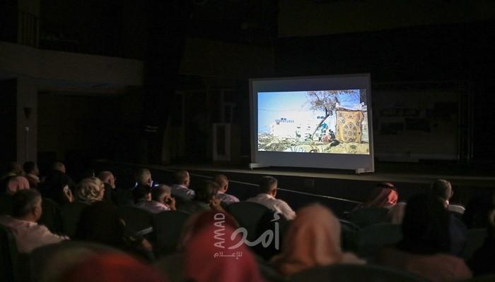 عرض افتتاحي لفيلم " كان في الخان " في خانيونس