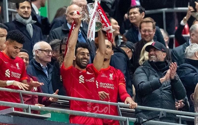 "محمد صلاح" يعلق على تتويجه بكأس الرابطة مع ليفربول