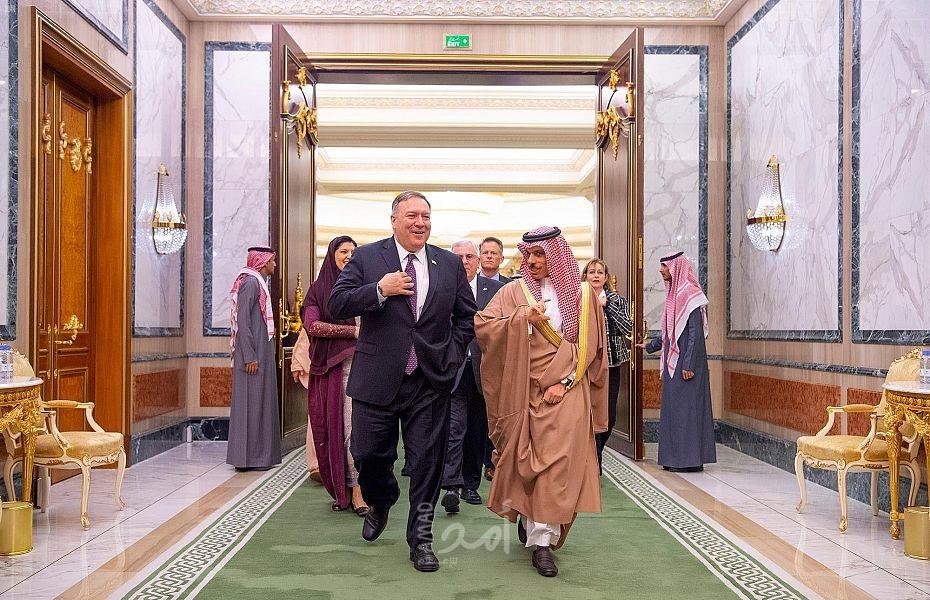 بومبيو: نتطلع الى حوار استراتيجي مع السعودية وشكرت بن فرحان لدفع السلام في اليمن