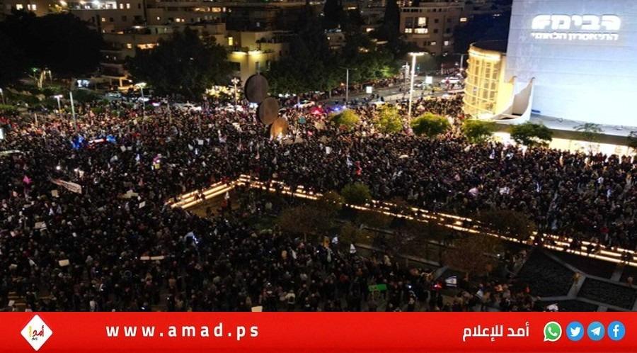 بمشاركة الآلاف..مظاهرات في تل أبيب والقدس احتجاجًا على حكومة نتنياهو.. فيديو وصور
