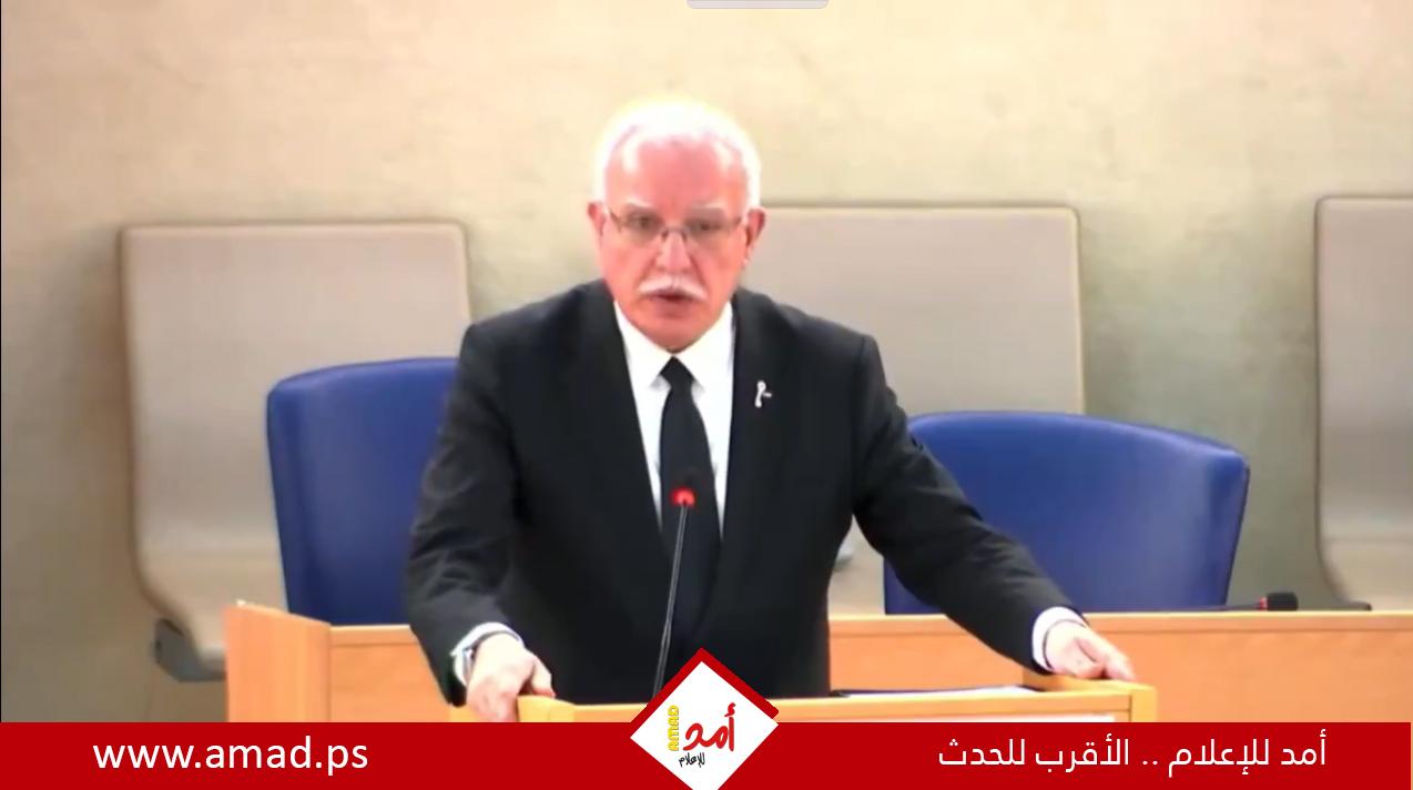 المالكي يثمن موقف الصين الثابت والداعم للشعب الفلسطيني