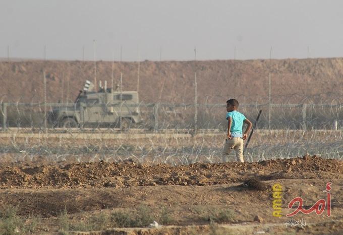 إطلاق النار نحو مجموعة مواطنين شرق غزة