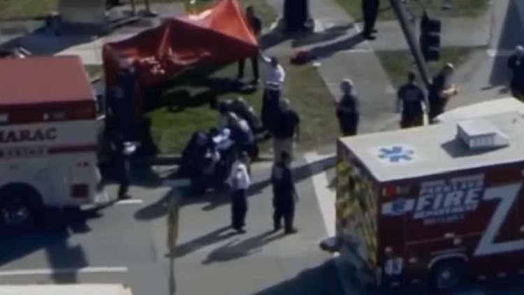 محدث بالفيديو.. ارتفاع ضحايا حادث فلوريدا إلى 17 قتيلا