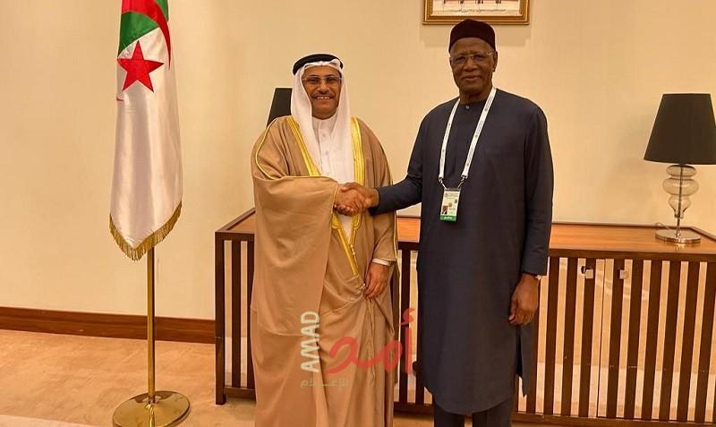 رئيس البرلمان العربي يلتقي المبعوث الأممي إلى ليبيا