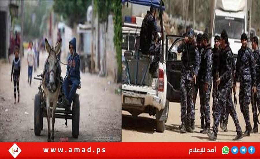 غزة: أمن حماس يهاجم القرية البدوية ..وسقوط إصابات- فيديو