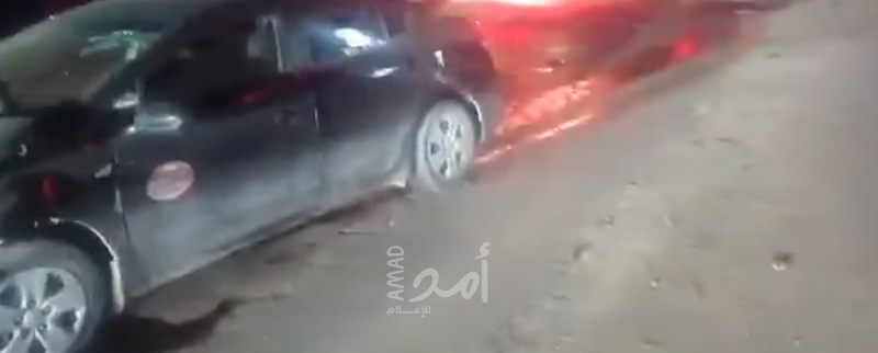 نابلس: إصابة بحادث سير في شارع "فرعون"