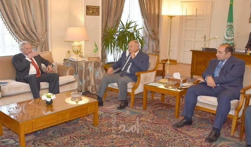 أبو الغيط يستقبل ‍المبعوث الأممي لعملية السلام  ويُحذر من التوسع الاستيطاني وغياب أفق التسوية