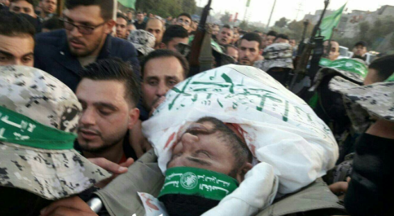 بالصور.. تشييع جثمان الشهيد "مجدي شبات" إلى مثواه الأخير في بيت حانون