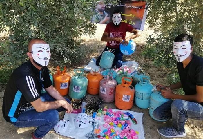 غزة: إطلاق بالونات حارقة تجاه البلدات الإسرائيلية