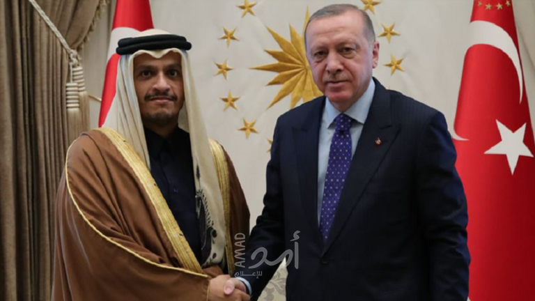 أردوغان يلتقي وزير الخارجية القطري في أنقرة