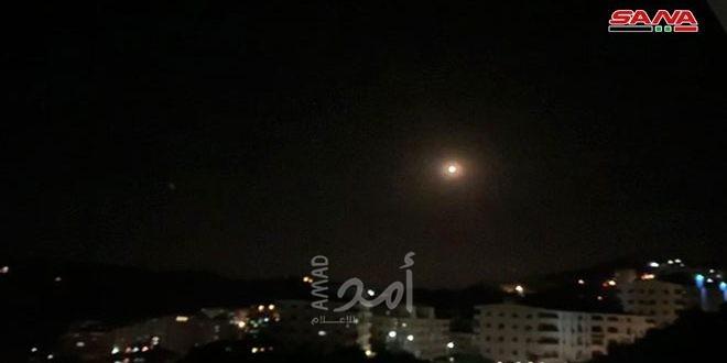 محدث بالفيديو- سانا: مضادات الدفاع الجوية السورية تتصدى لأهداف معادية
