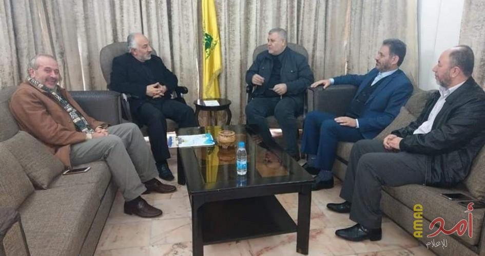 بيروت: وفد من الجهاد يلتقي"حزب الله" ويؤكدان على ضرورة استمرار مسيرات العودة ودعمها معنوياً ومادياً