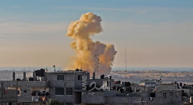 سقوط قذيفة من الجانب المصري في الحي السعودي برفح