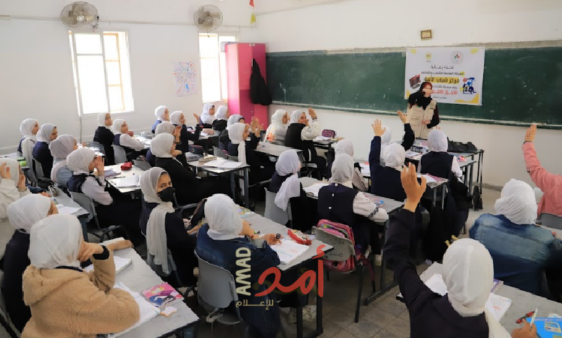 خانيونس: شباب الأمة ينفذ سلسلة لقاءات توعوية بعنوان "الابتزاز الالكتروني"
