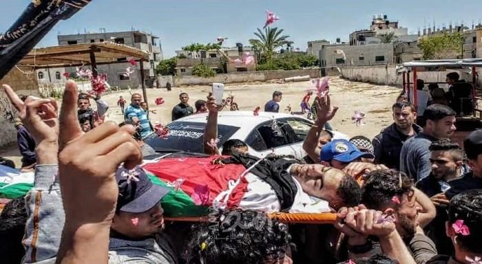 بالصور - في ظل التصعيد الإسرائيلي.. غزة تودع (5) شهداء سقطوا بجمعة "الجولان عربية"