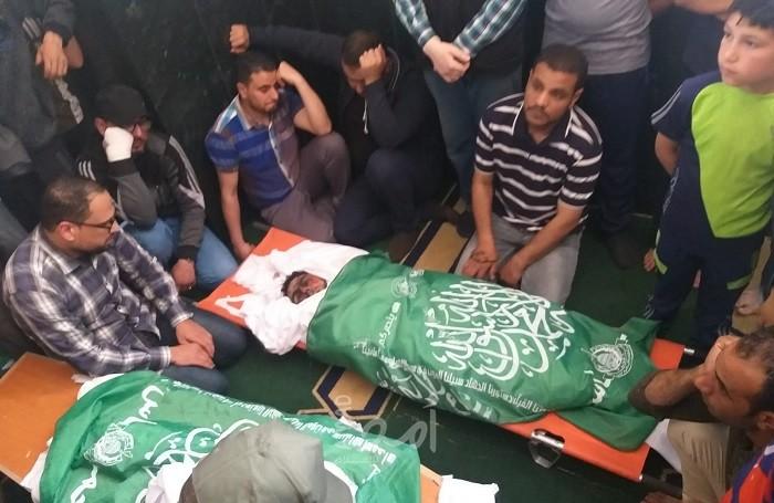 بالصور.. مدينة الشيخ زايد تودع شهداء مجزرة "عائلة الغزالي" شمال القطاع