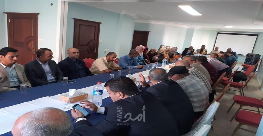 هيئة الأسرى تعقد ورشة عمل لتطوير عملها بما يخدم قضية الأسرى والمحررين