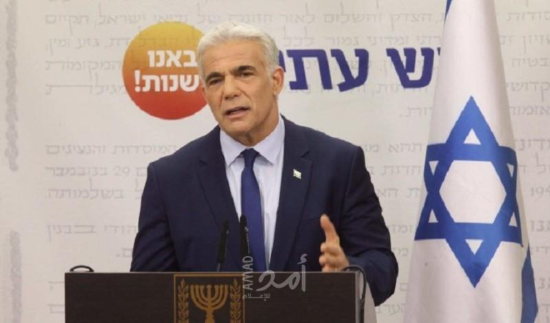 لابيد يحذر من تحالف نتنياهو مع اليمين المتطرف