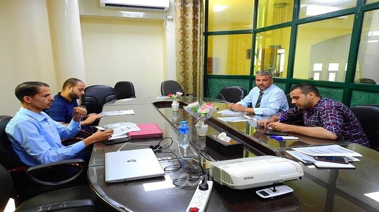 الإدارة العامة لهندسة المركبات والكلية الجامعية يناقشان إطلاق دبلوم احترافي اعداد مخمني أضرار مركبات