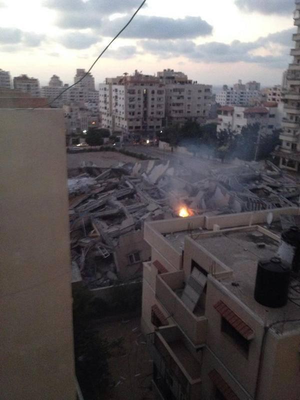 مصادر عبرية تكشف عن أسباب استهداف برج الظافر 4 في غزة والداخلية تنفي الادعاءات الاسرائيلية