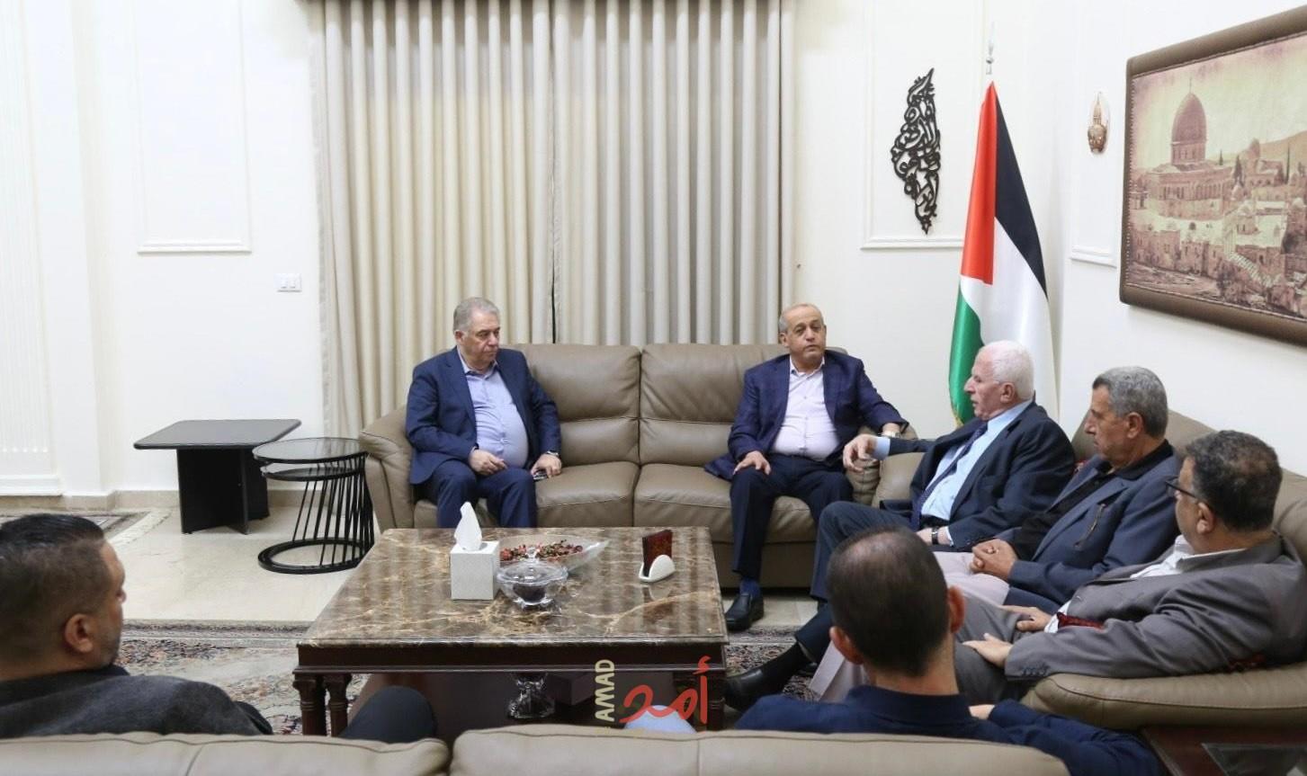 الأحمد يبحث الأوضاع في مخيم عين الحلوة مع نائب أمين عام الجبهة الشعبية
