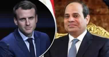 "ماكرون" فى إتصال هاتفى بــ "السيسي": فرنسا تقف مع مصر ضد الإرهاب