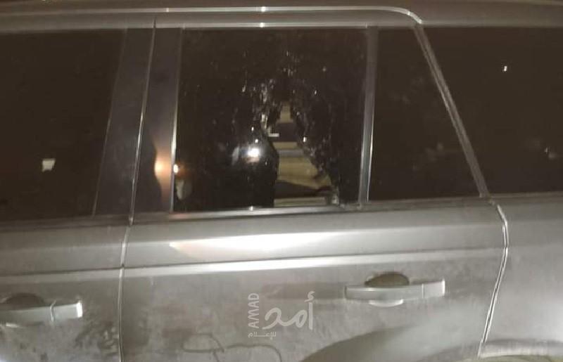 سلفيت: مستوطنون إرهابيون يحطمون عدداً من المركبات الفلسطينية- صور