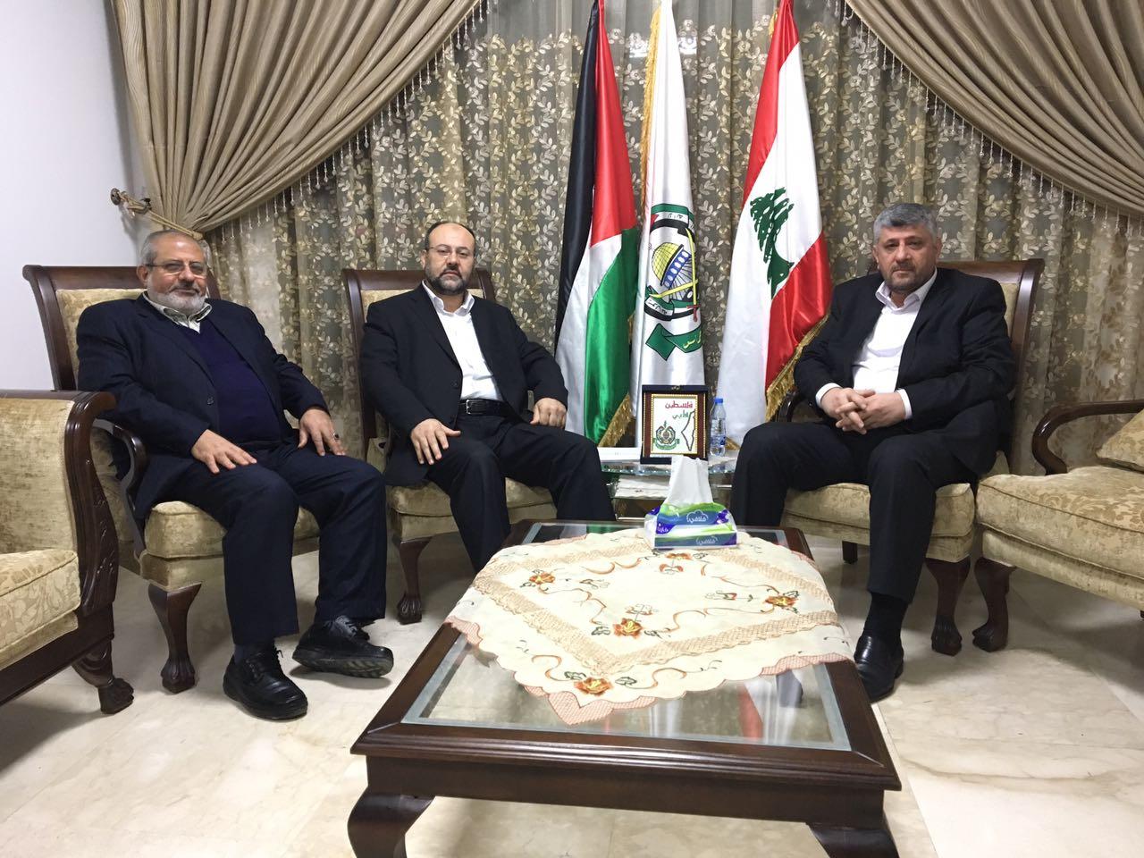 "بركة" يستقبل "ممثل حركة الجهاد" في لبنان