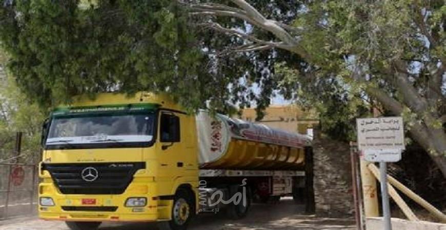 مالية حماس تعلن دخول 10 شاحنات من غاز الطهي المصري إلى قطاع غزة