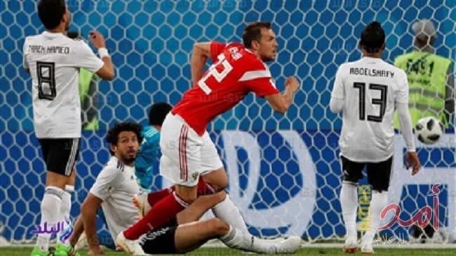 روسيا أول فريق يصعد الى الدور القادم ومصر أول الخارجين