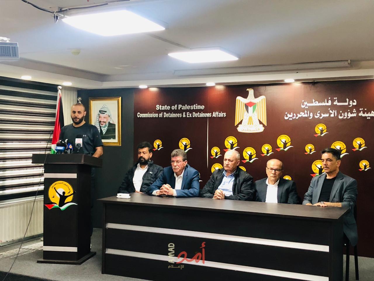 مؤسسات الأسرى: شعبنا موحد خلفهم وإيقاد شعلة الحرية على شرف الأسير المريض دقة