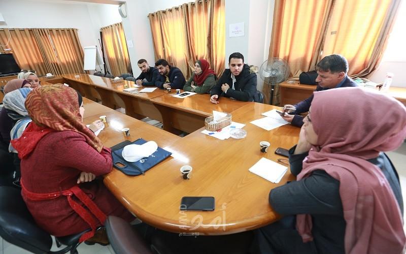 مركز الإعلام المجتمعي ينفذ جولة ميدانية لزيارة عدد من المؤسسات الأهلية والخاصة في محافظة غزة