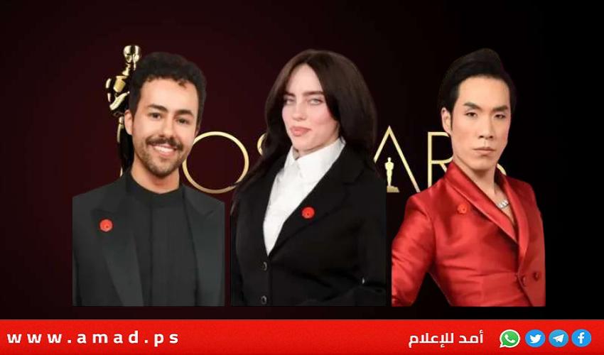 نجوم يتضامون مع قطاع غزة في حفل الأوسكار بدبوس أحمر: كفى لقتل الأطفال- فيديو
