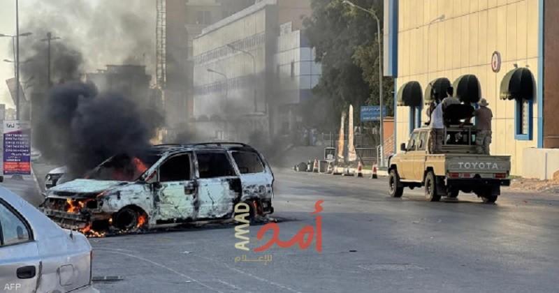‏ليبيا: إعلان وقف إطلاق النار في طرابلس