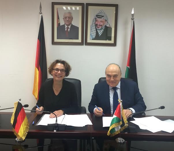 المانيا تتعهد بدعم العديد من القطاعات المهمة في فلسطين بحوالي 85 مليون يورو