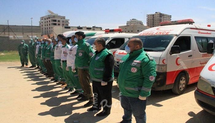 غزة: الخدمات الطبية تستنفر كوادرها لاستقبال الوافدين الجدد عبر معبر رفح - صور