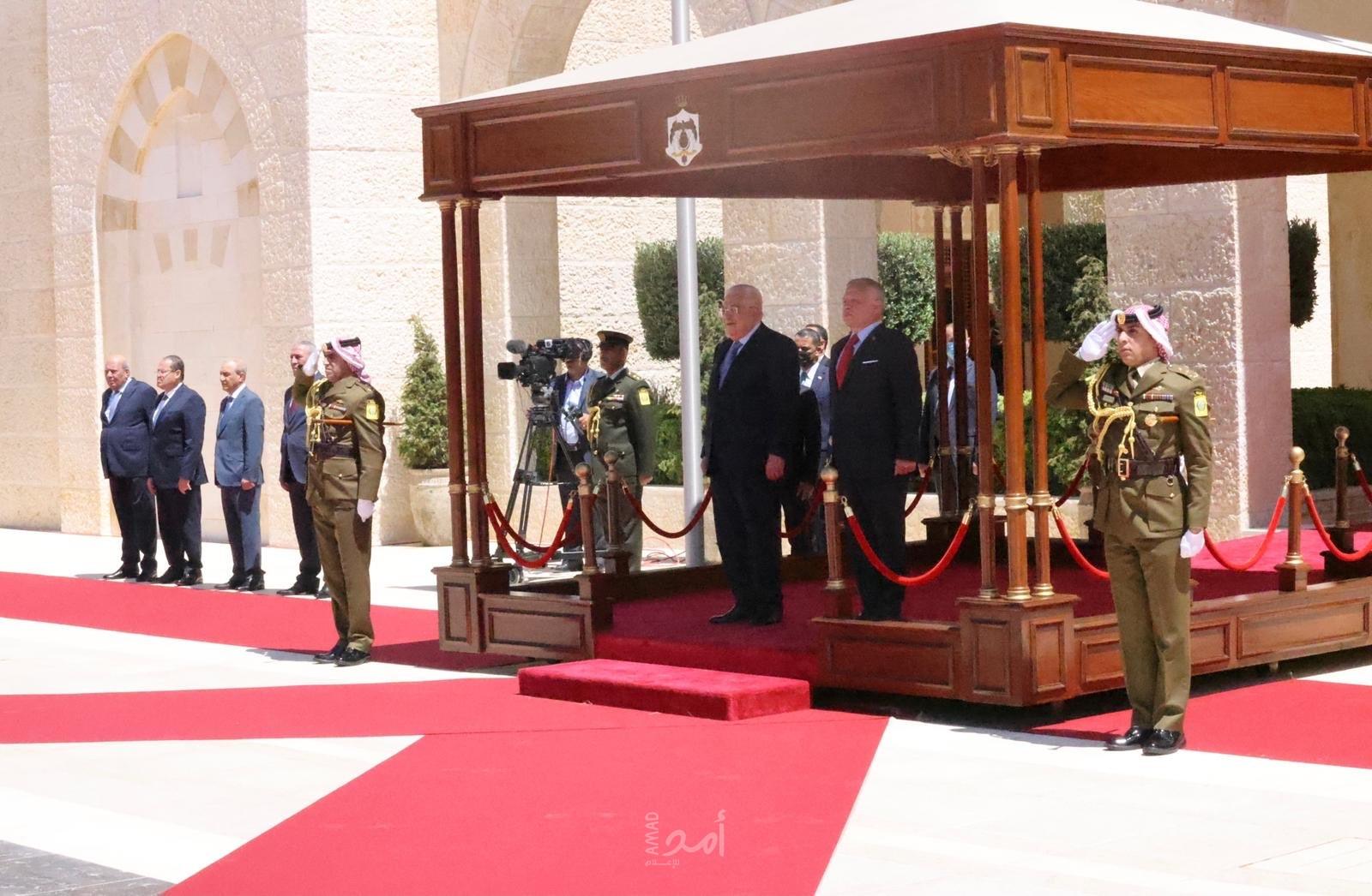 الشيخ: الرئيس عباس والعاهل الأردني اتفقا على التعاون المشترك لمواجهة التحديات في المنطقة