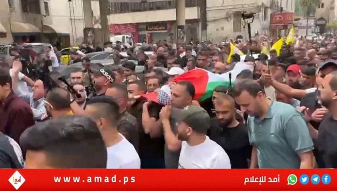 نابلس تودع (3) شهداء من فدائيي كتائب الأقصى- فيديو وصور