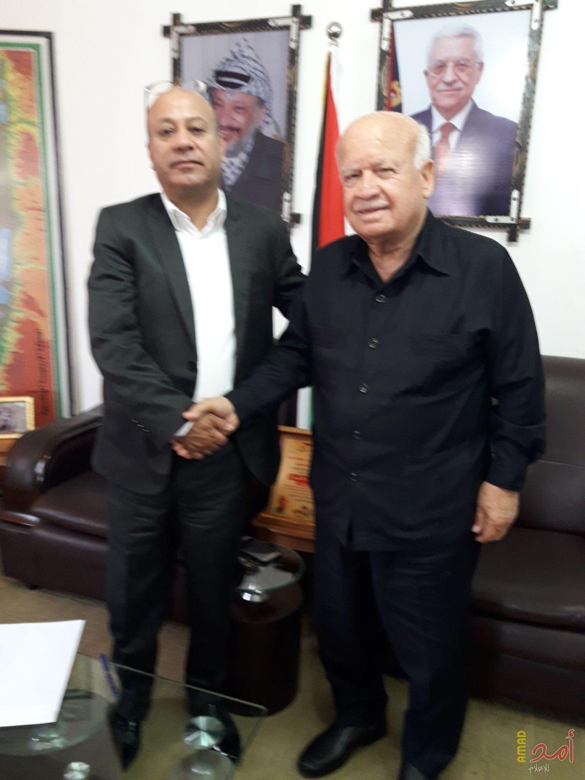 أبو هولي يتسلم منصبه رئيساً لدائرة شؤون اللاجئين في منظمة التحرير الفلسطينية