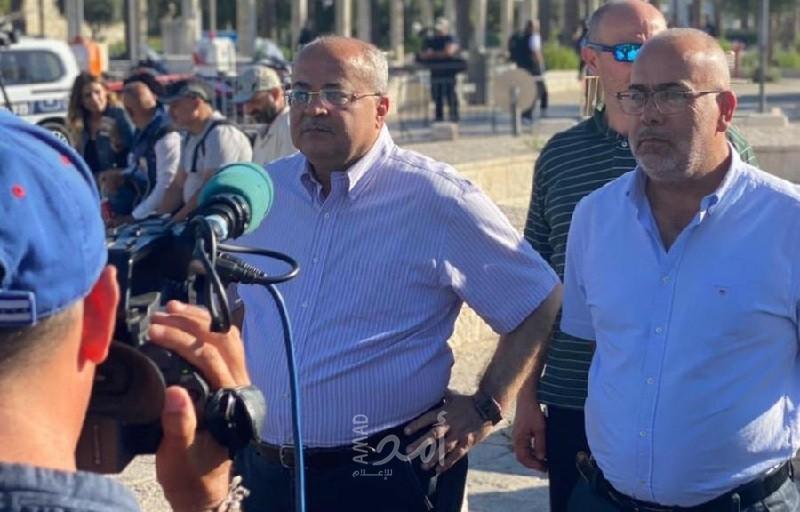 نواب القائمة المشتركة: العلم الشرعي الوحيد في القدس هو علم فلسطين- فيديو