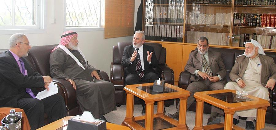 رابطة علماء فلسطين تزو المجلس الأعلى للقضاء